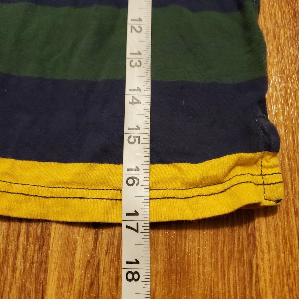 Polo Ralph Lauren Rugby Shirt Boys 5 Multi-Color Striped Long Sleeve Preppy - Picture 7 of 7